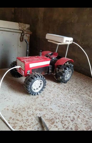 Rc tractor hand made mobile control 1