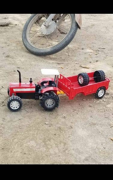 Rc tractor hand made mobile control 3