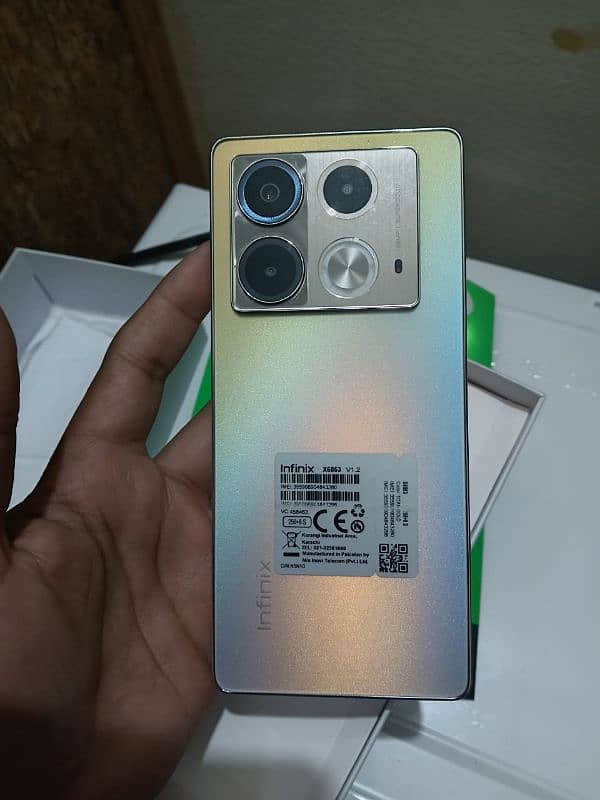 Infinix note 40 lash condition 0