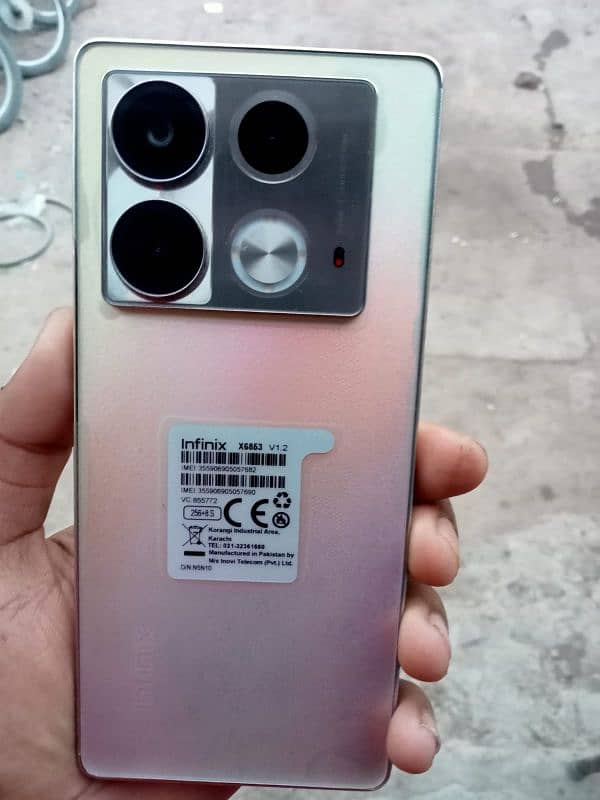 Infinix note 40 lash condition 3