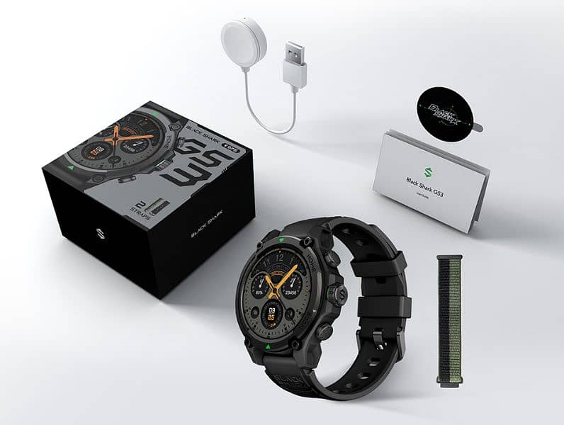 Black Shark GS3 Smartwatch AMOLED Screen AOD (calling + built in GPS) 5