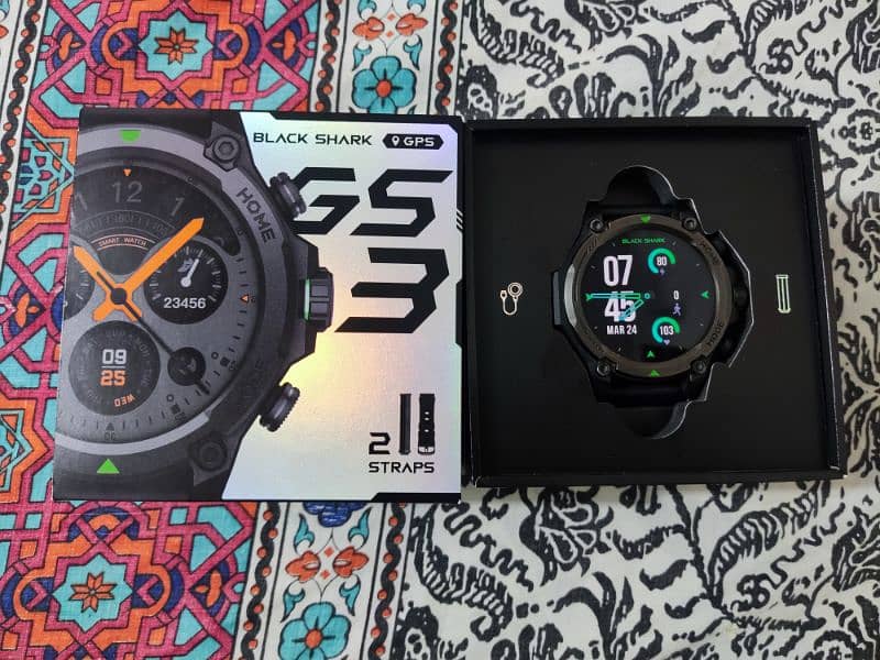 Black Shark GS3 Smartwatch AMOLED Screen AOD (calling + built in GPS) 7