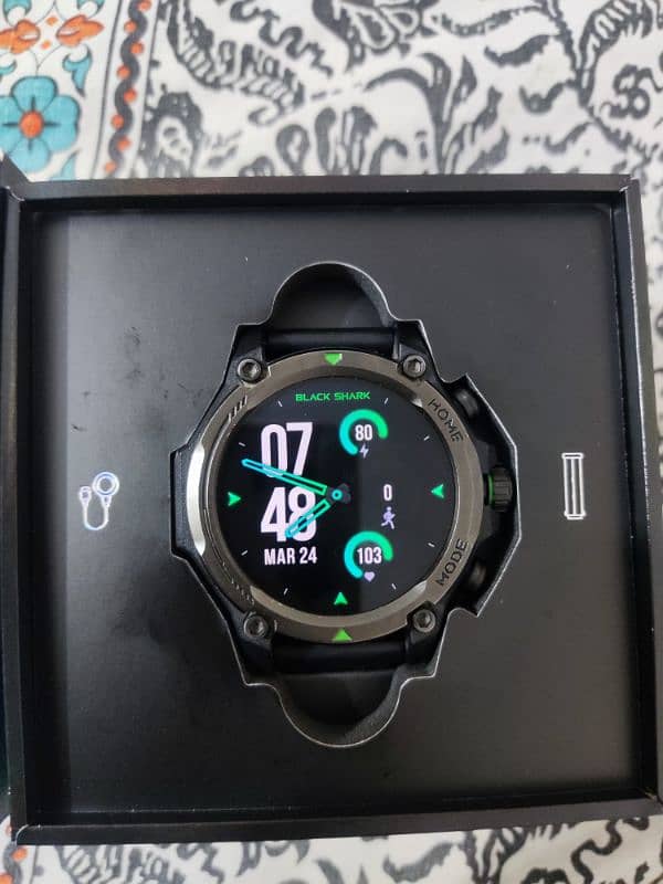 Black Shark GS3 Smartwatch AMOLED Screen AOD (calling + built in GPS) 17