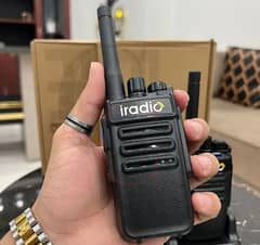 Iradio Walkie talkies V260 Two way radio, New Wireless Radio Sets Pair
