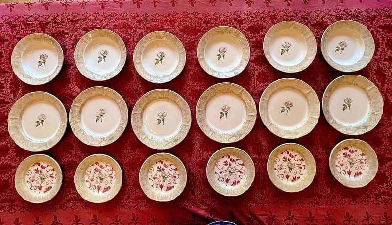 UK made dinner set 1