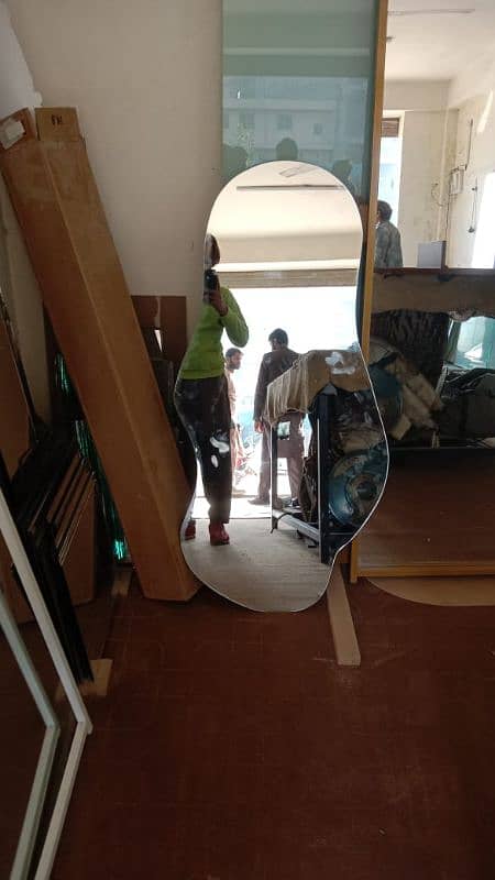 Floor mirror | arch mirror| standing mirror| full lenght mirror | Iron 13