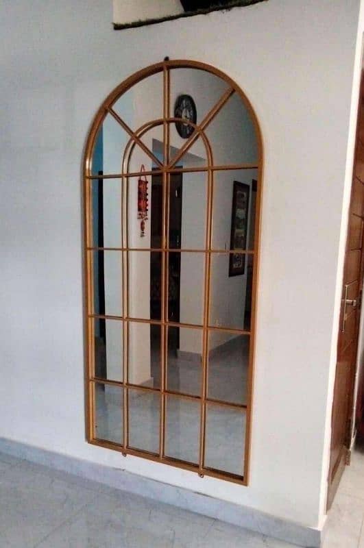 Floor mirror | arch mirror| standing mirror| full lenght mirror | Iron 17