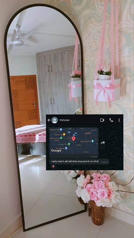 Floor mirror | arch mirror| standing mirror| full lenght mirror | 3