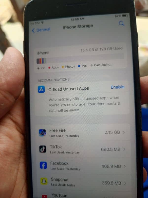 iphone 7plus jv128GB no issue 6