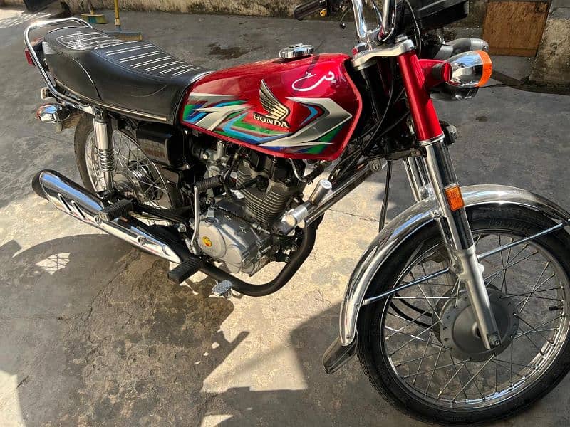 HONDA CG 125 TOTAL GENUINE 2023 MODEL 0