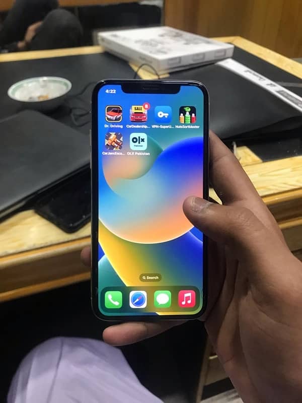I phone X white colour 2