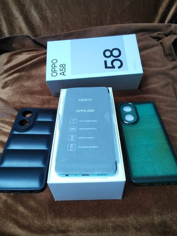 oppo a58 non PTA 8+4+12 condition 10 1