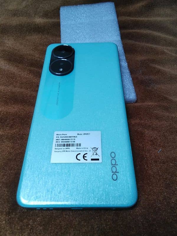 oppo a58 non PTA 8+4+12 condition 10 2