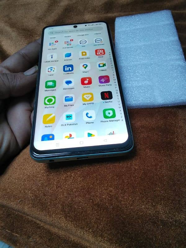 oppo a58 non PTA 8+4+12 condition 10 4