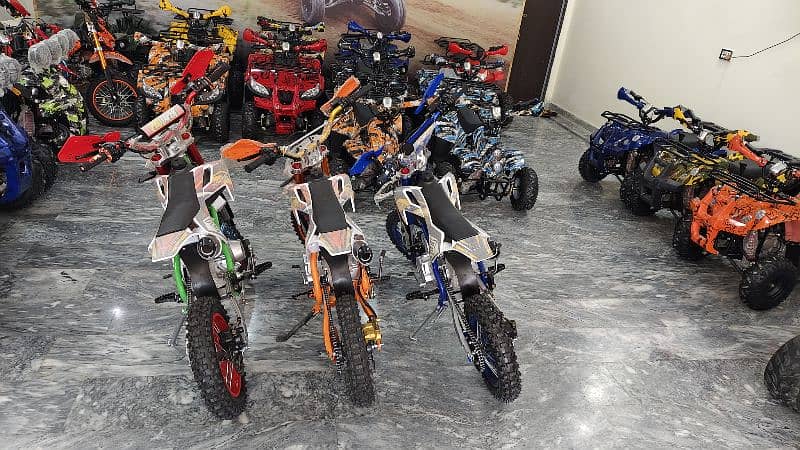 Special Edition 124cc Mini Dirt & Atv Quad Bikes Delivery In All Pak 3