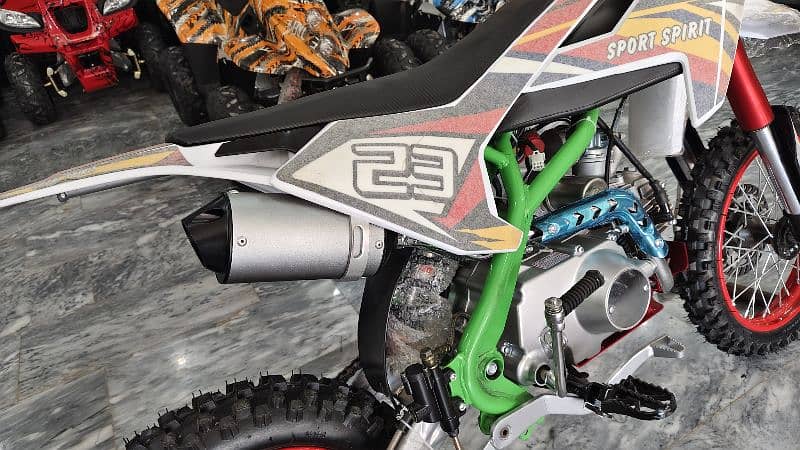 Special Edition 124cc Mini Dirt & Atv Quad Bikes Delivery In All Pak 9