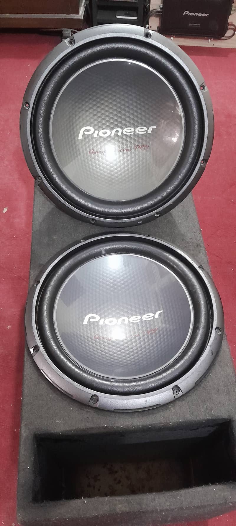 Pioneer GM 9701D mono block and 3003 spl subwoofer pair 8