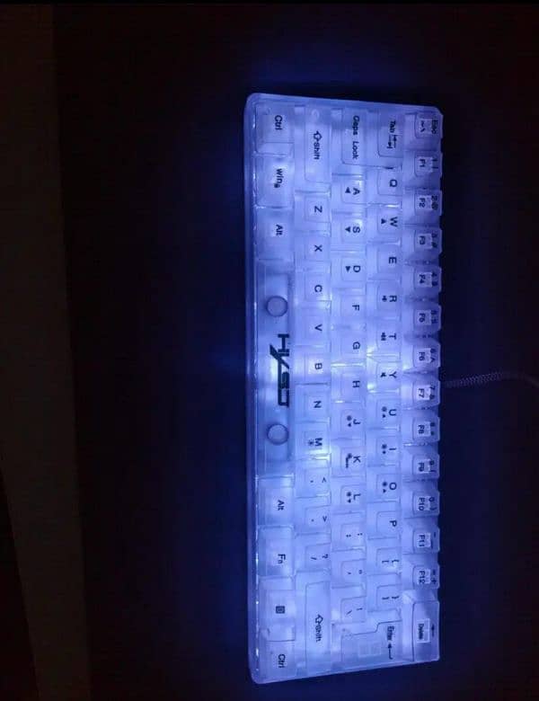 HXSJ V700TM Transparent Gaming Keyboard 4