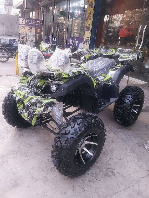 250cc Jeep Atv quad 4 wheels delivery all Pakistan 9