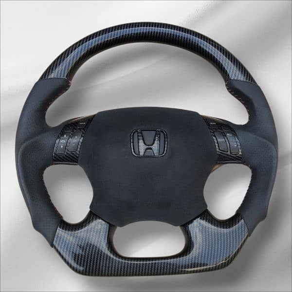 Honda Civic CF 2002-5  Carbon fiber steering 4