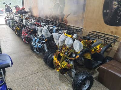Full variety Atv Quad 4 wheels delivery all Pakistan