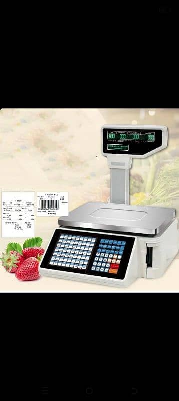 Barcode scale TMA 0