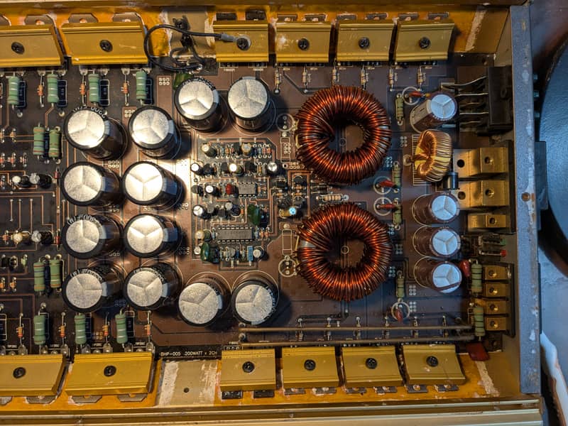 Silence made in USA Monoblock amplifier 2000rms 9