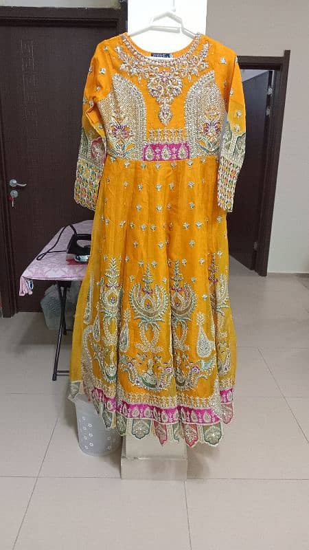 (NOT USED) 3 pc Mehndi dress, 3 pc Shadi dress 7