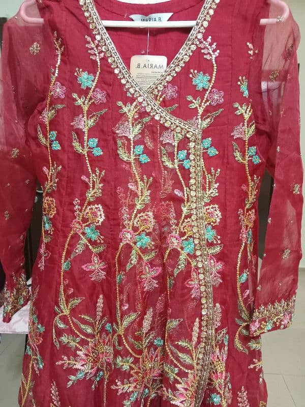 (NOT USED) 3 pc Mehndi dress, 3 pc Shadi dress 9