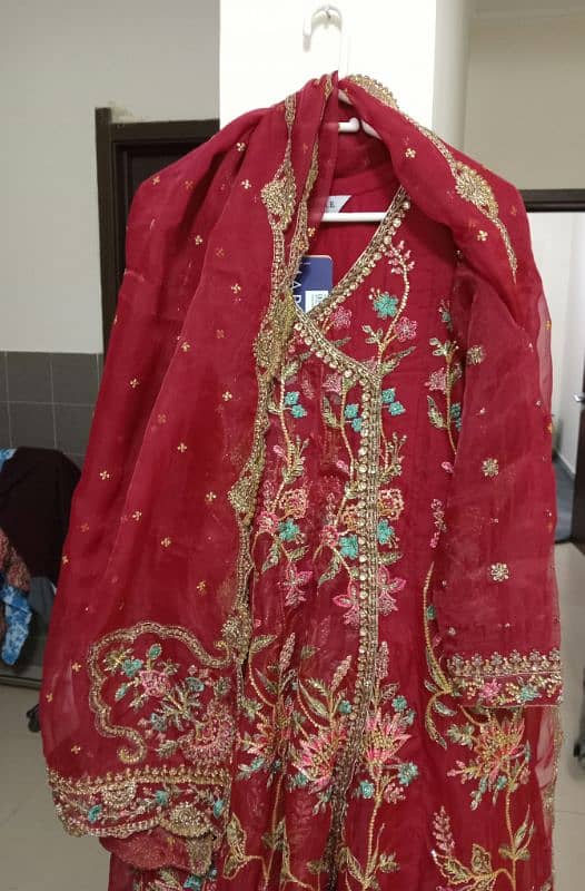(NOT USED) 3 pc Mehndi dress, 3 pc Shadi dress 10