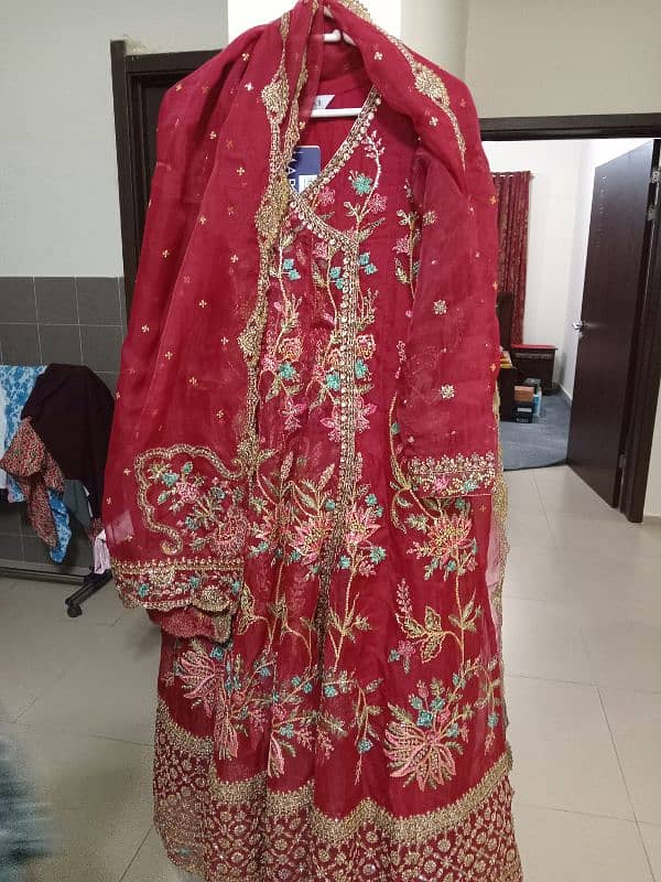 (NOT USED) 3 pc Mehndi dress, 3 pc Shadi dress 11