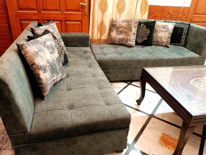 L shape sofa 1