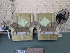 Velvet Sofa set