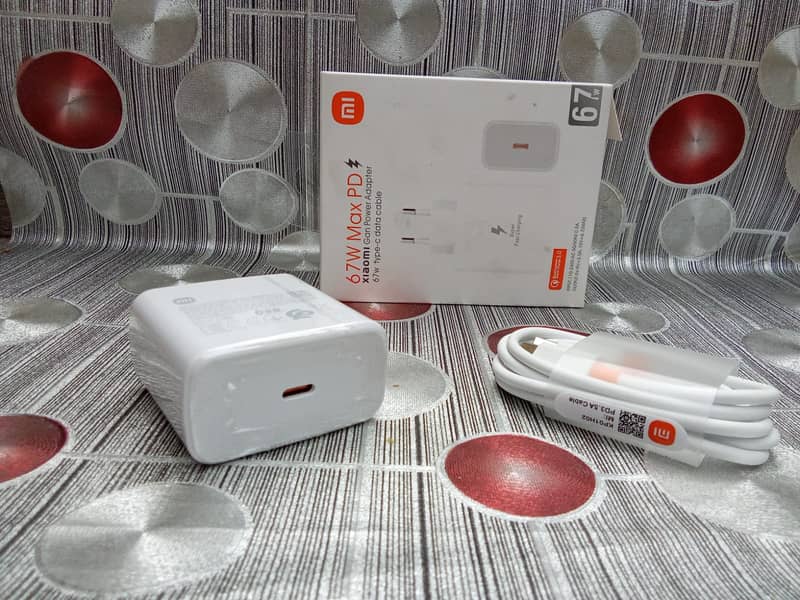 ( Original Charger ) Mi67watt  Oneplus65 Samsung45 Oppo65 VivoFlash 1