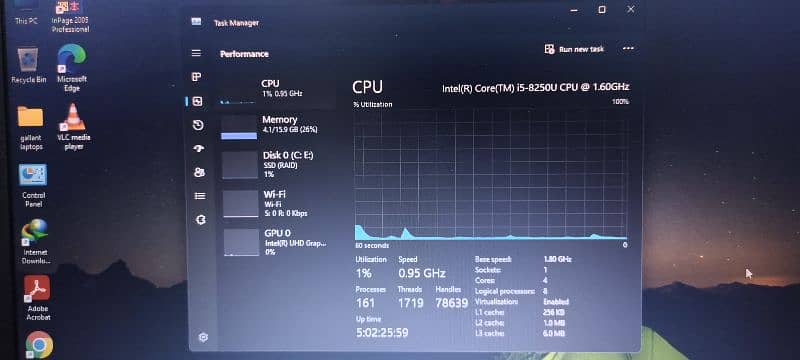 Laptop Asus i5 8 generation 5