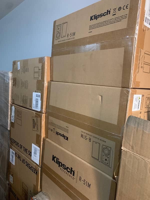 klipsch towers, center , suuround,bookshelf & subwoofers wide range 4