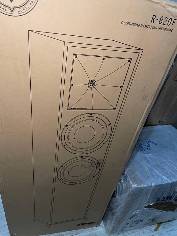 klipsch towers, center , suuround,bookshelf & subwoofers wide range 5