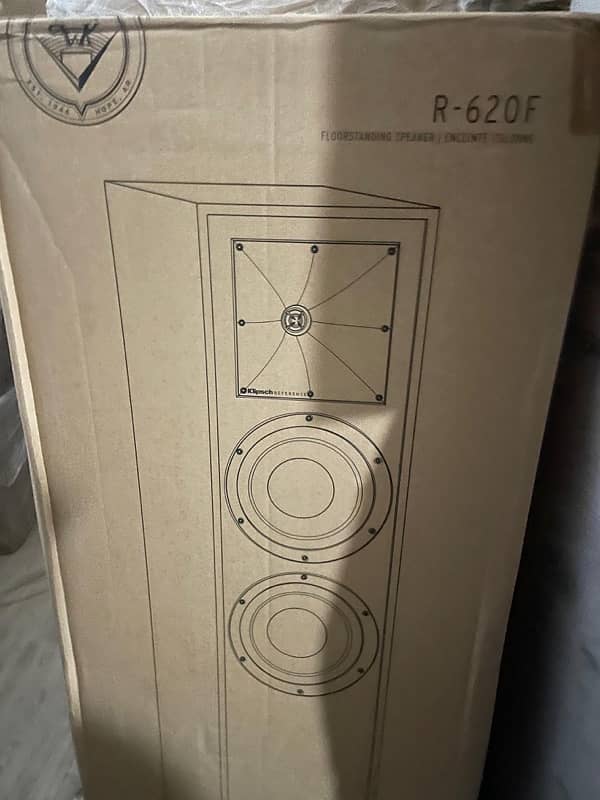klipsch towers, center , suuround,bookshelf & subwoofers wide range 6