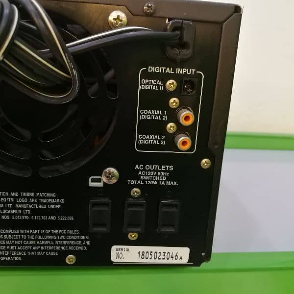 Onkyo 7.1 channel DSP AMPLIFIER TX DS747 6