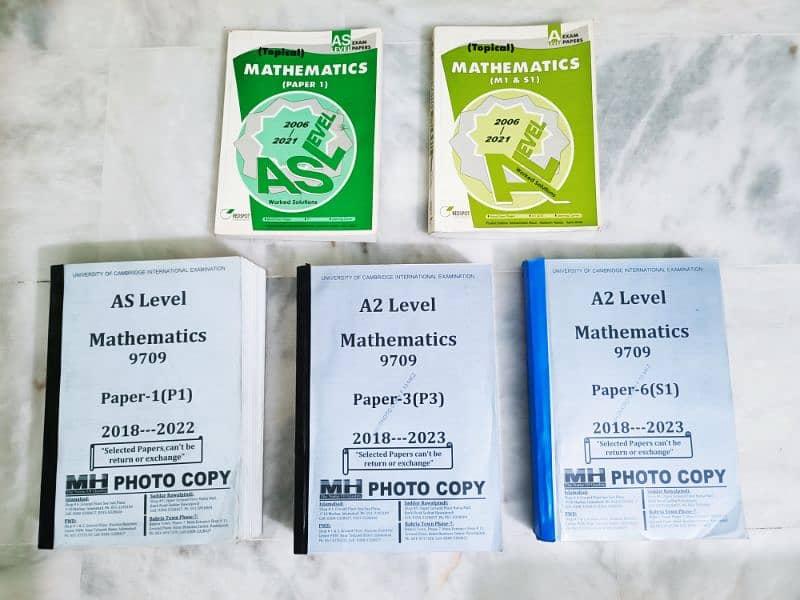 COMPLETE A LEVEL PAST PAPERS, 14 COLLECTIONS 0
