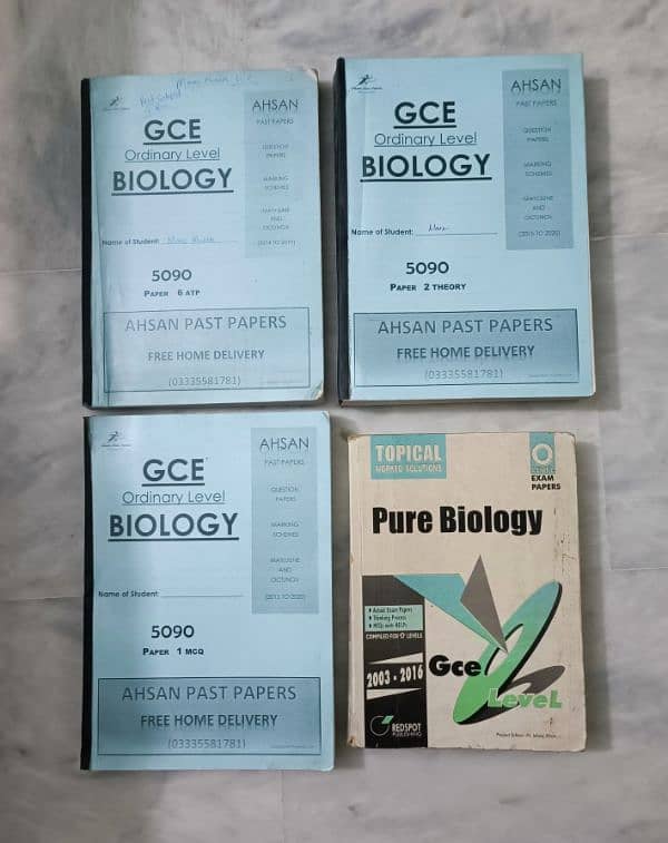 Complete O level Past Papers/Resources all subjects, read description 0