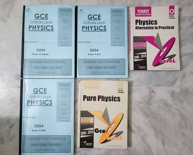 Complete O level Past Papers/Resources all subjects, read description 2