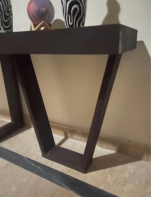 Wooden Console table 2