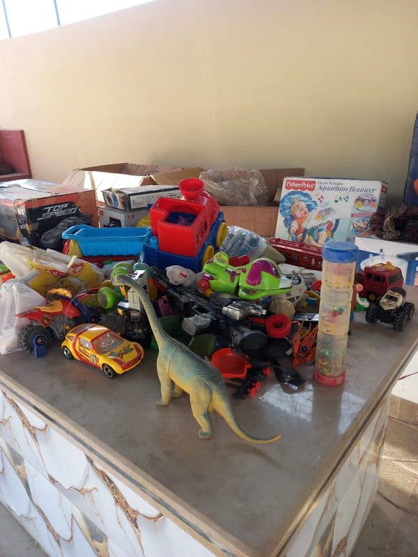Different types of imported used toys 1
