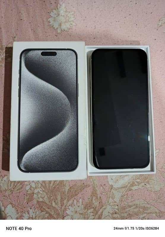 IPhone 15 pro max 256gb 0