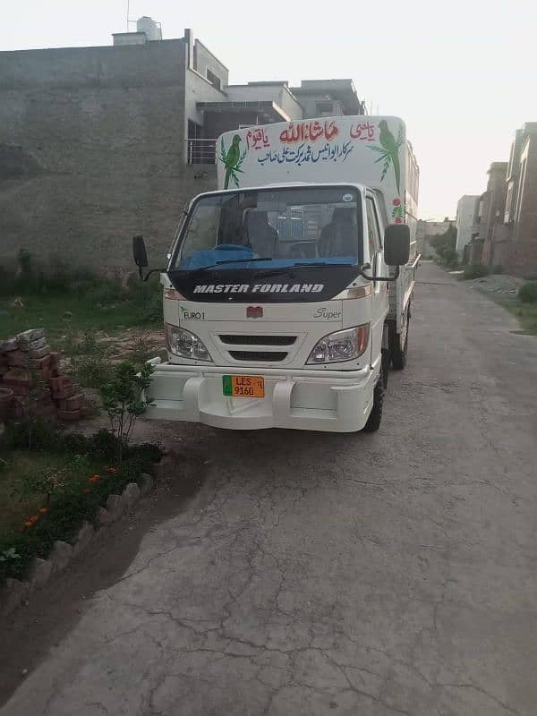 master jac forland foton truck 0
