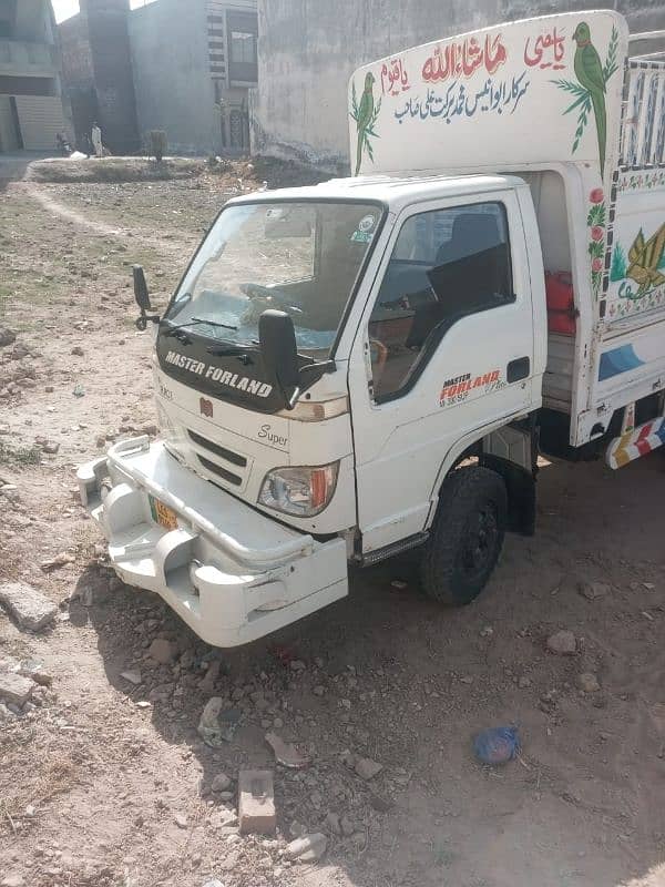 master jac forland foton truck 6
