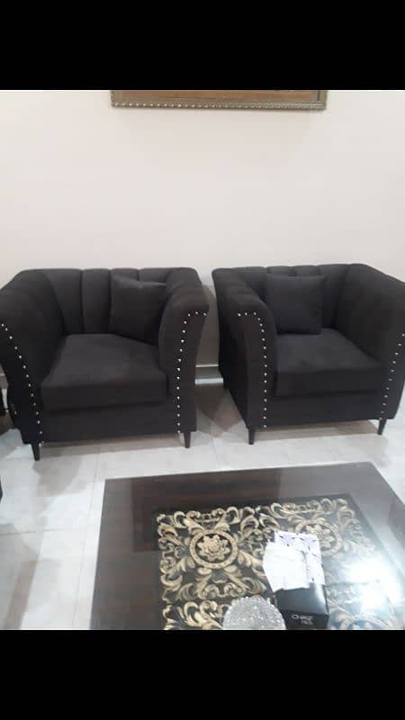 7 seater sofa with table 0