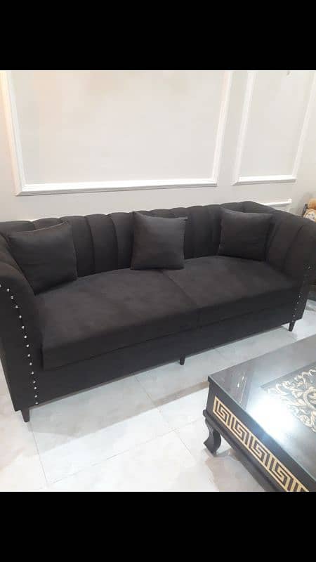 7 seater sofa with table 1
