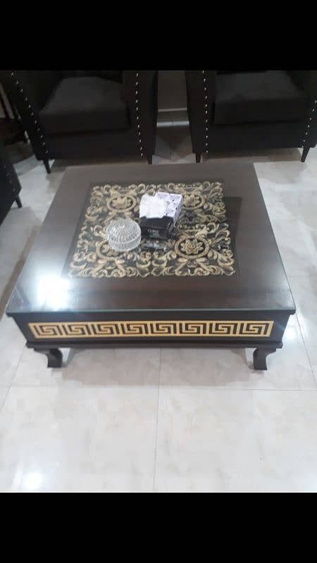 7 seater sofa with table 3